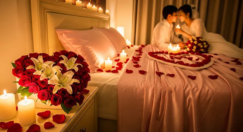 Decoration Ideas For Monthly Anniversary Celebration For Newly Wedded Couple