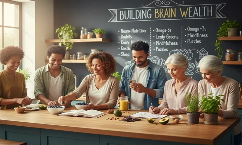 Building Brain Wealth: A Guide to Neuro-Nutrition and Daily Habits for Cognitive Longevity