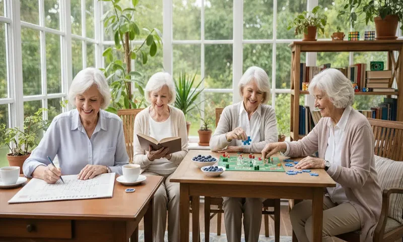 Daily Habits to Improve Cognitive Function in Elderly Women